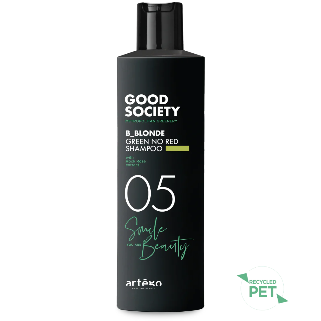 GOOD SOCIETY 05 B_BLONDE GREEN NO RED SHAMPOO by Boutique Salon Brands Australia