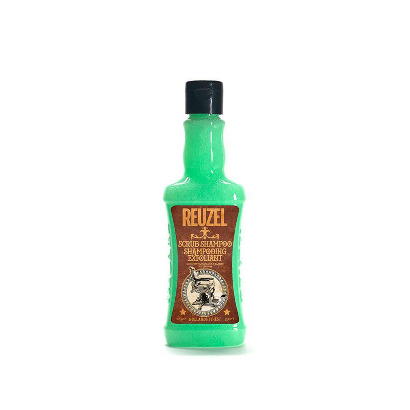 Reuzel Scrub Shampoo by boutique salon brands