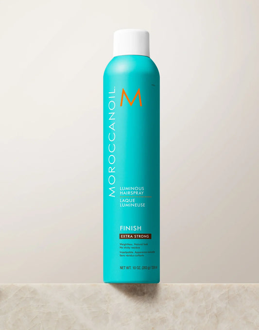 Moroccan Oil Luminous Extra Strong Hairspray by Boutique Salon Brands Australia