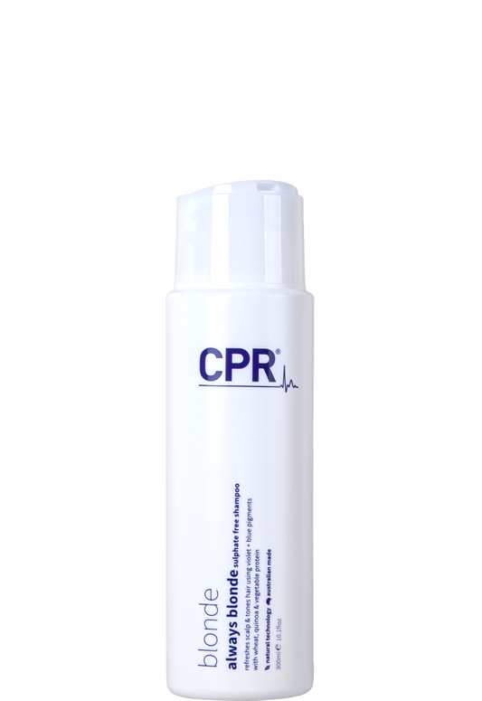 CPR Always Blonde Sulphate free Shampoo 300ml by boutique salon brands