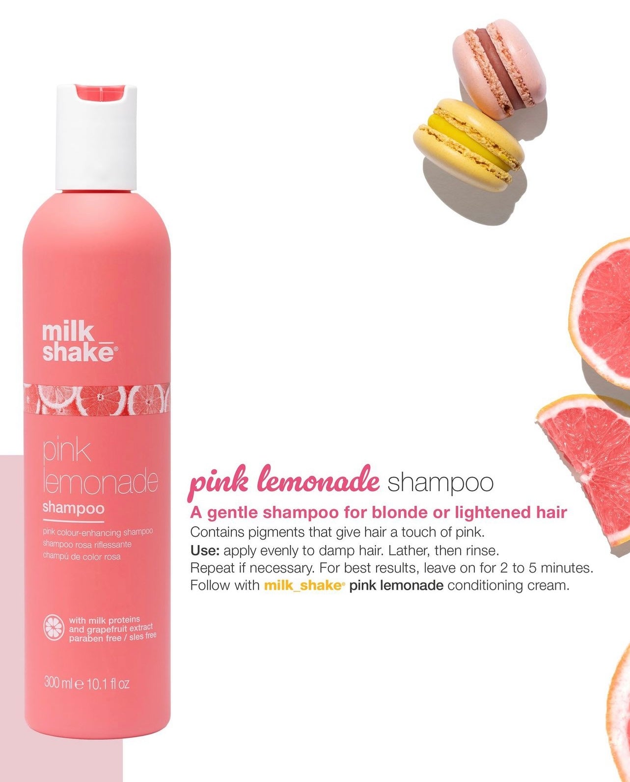 Milkshake Pink Lemonade Shampoo by Boutique Salon Brands Australia