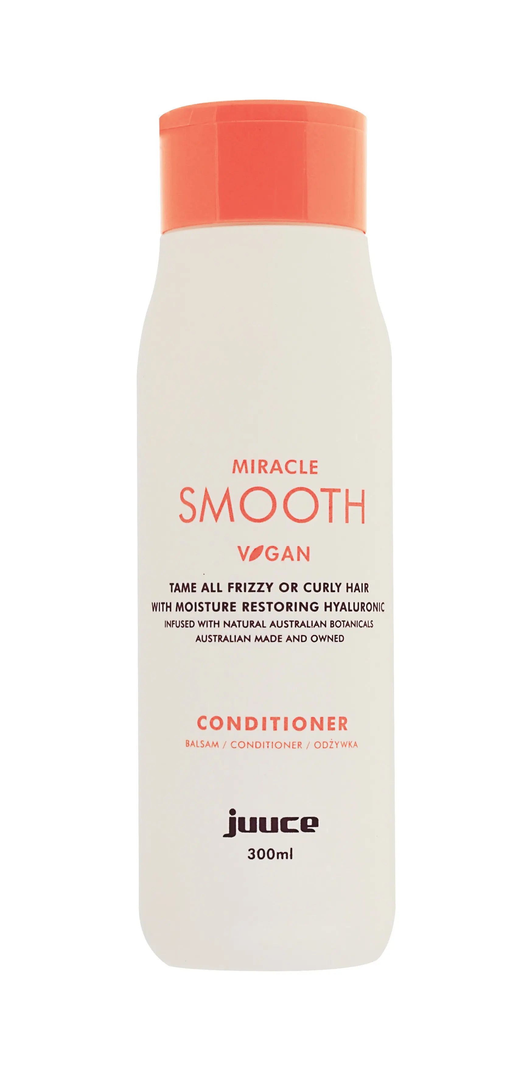 Juuce Miracle Smooth Conditioner 300ml by HairNZ