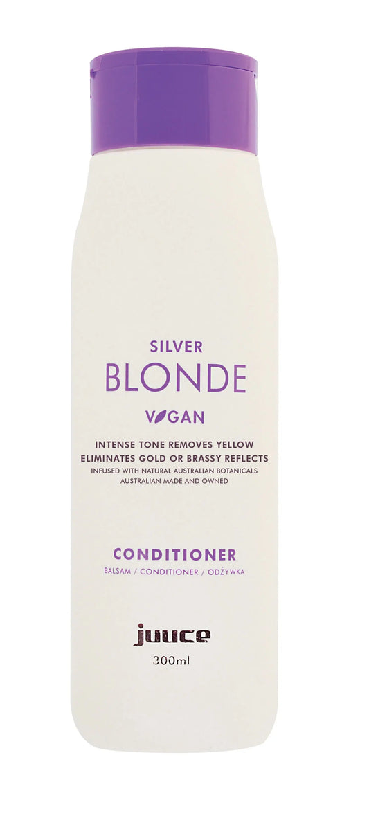 Juuce Silver Blonde Conditioner 300ml by HairNZ