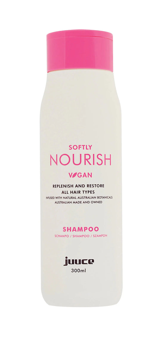 Juuce Softly Nourish Shampoo 300ml by HairNZ