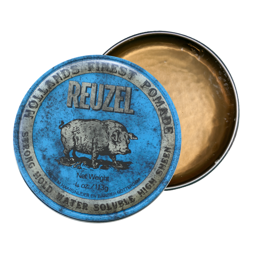Reuzel Blue Pomade by boutique salon brands