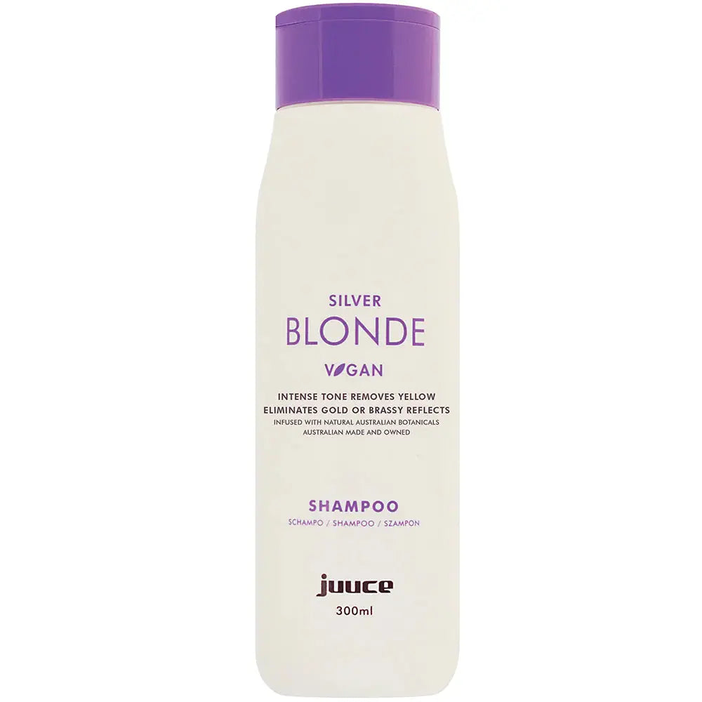 Juuce Silver Blonde Shampoo 300ml by HairNZ