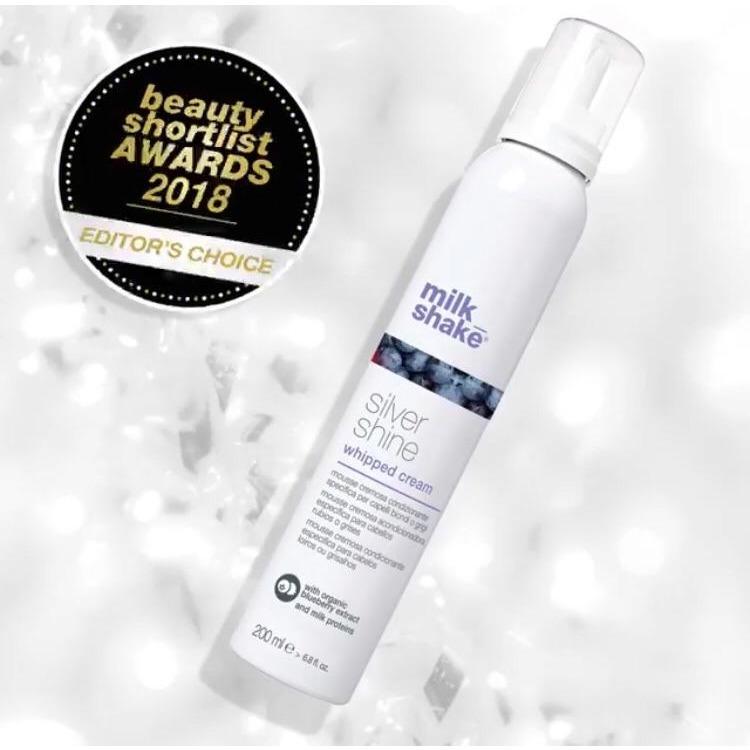 Milk_Shake Silver Shine Whipped Cream 200ml by boutique salon brands