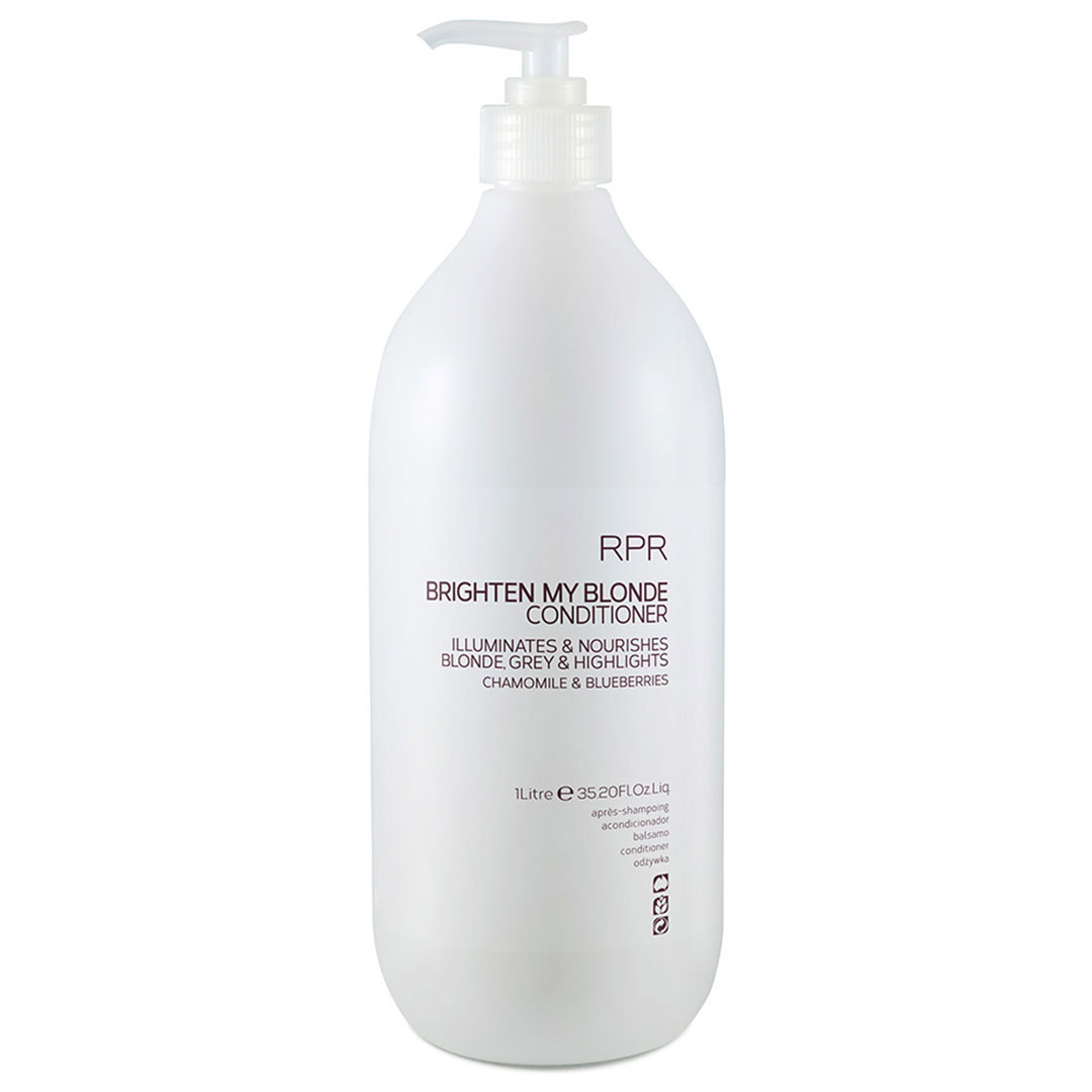 RPR Brighten My Blonde Conditioner 300ml/1Ltr